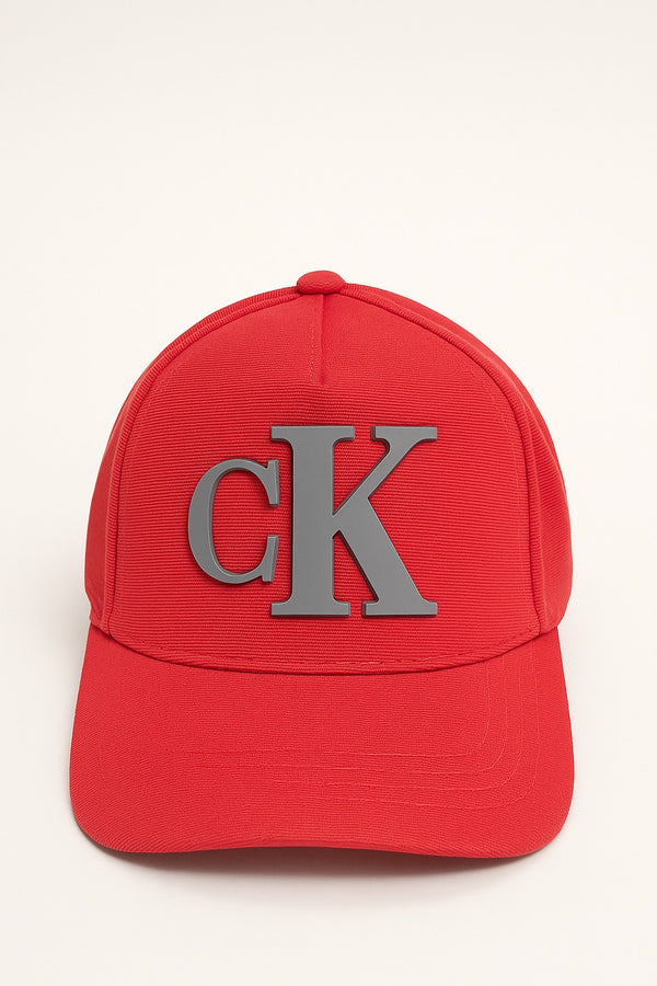 Cotton Twill Cap- Red
