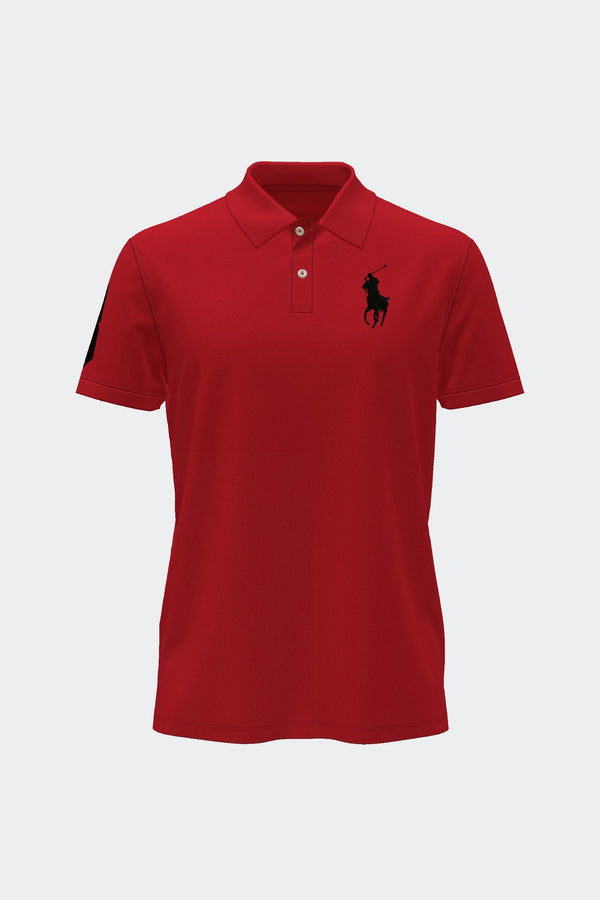 Giordano Polo Shirt-Red