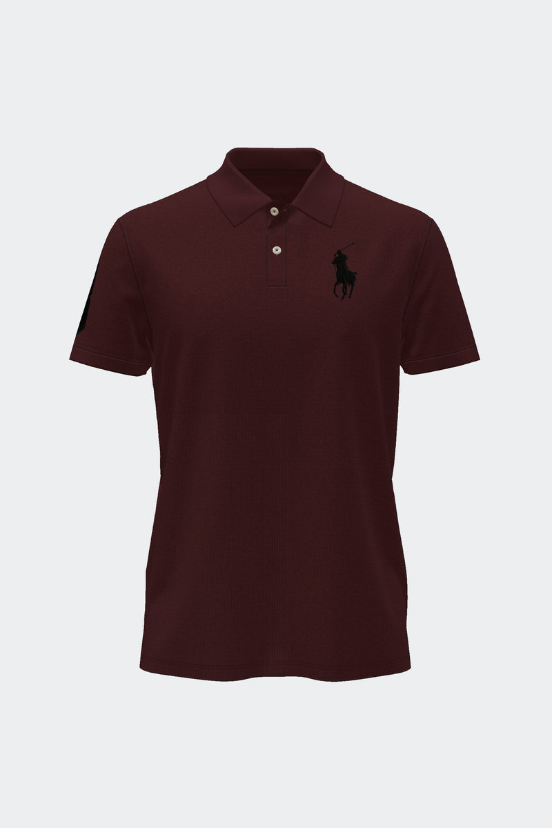 Giordano Polo Shirt-Maroon