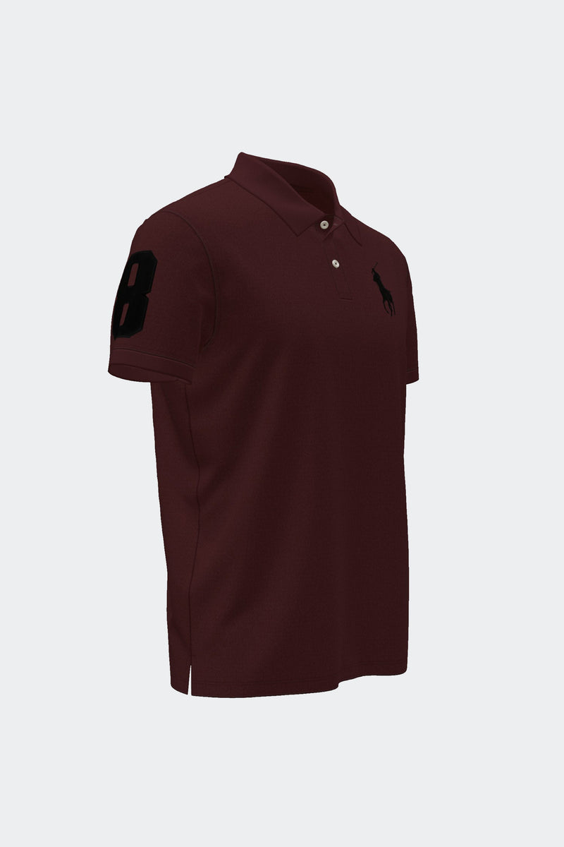 Giordano Polo Shirt-Maroon