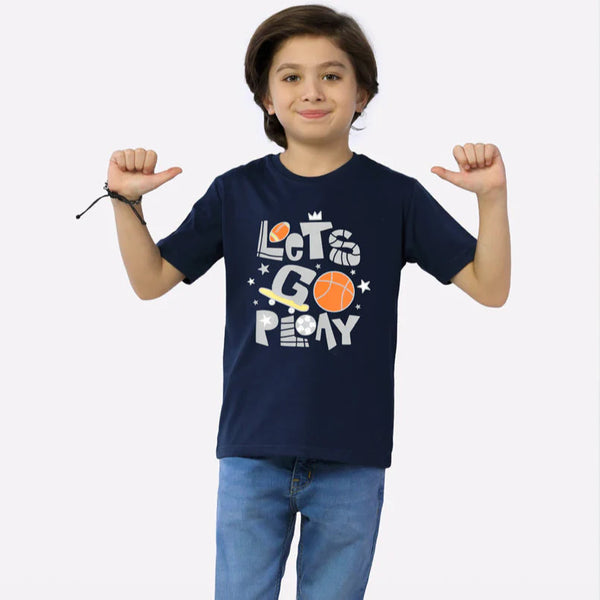 LETS GO PLAY Graphic T-Shirt