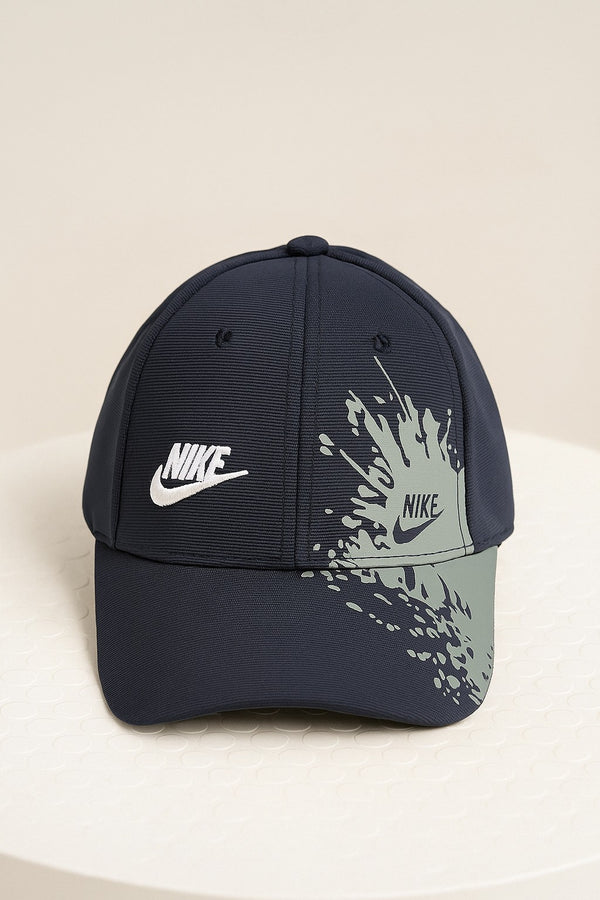 Nikë Branded Trucker Cap- Blue