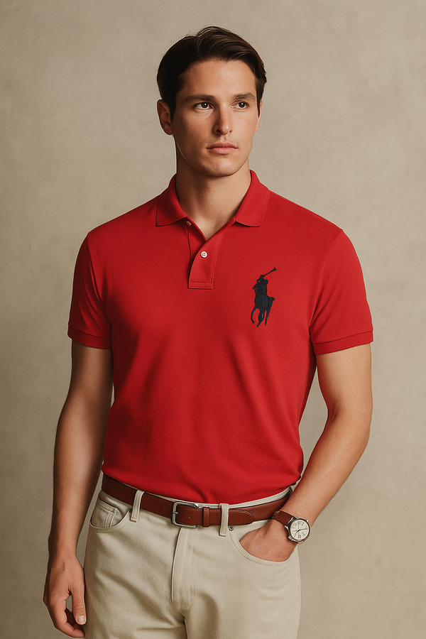 Giordano Polo Shirt-Red