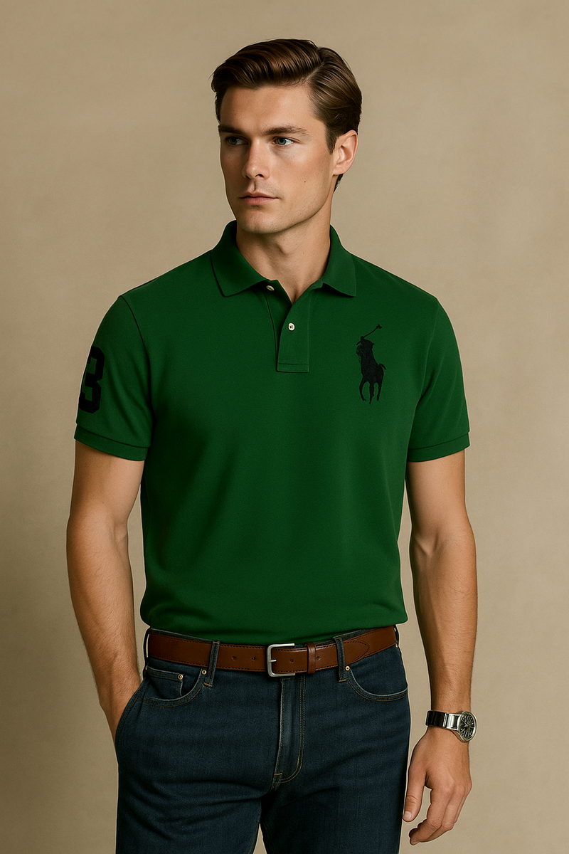Giordano Polo Shirt-Green