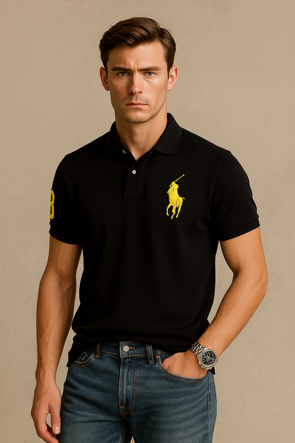 Giordano Polo Shirt-Black