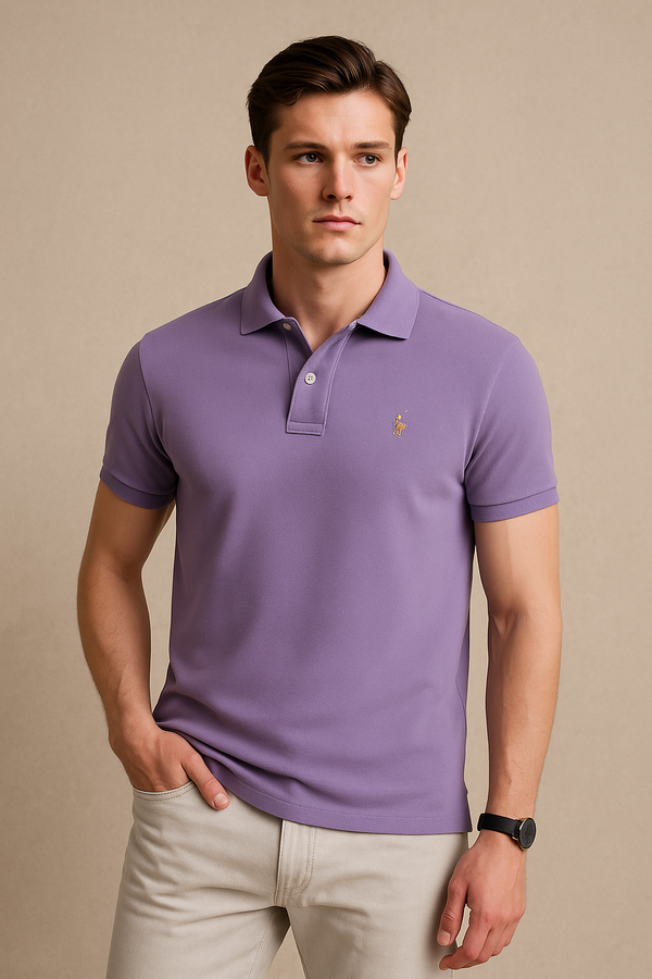 Ralph Lauren Polo Shirt-cactus purple