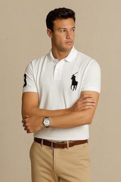 Giordano Polo Shirt-White