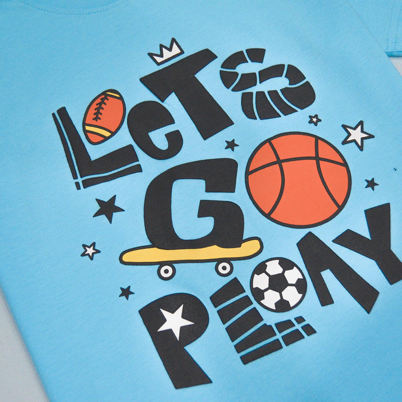 LETS GO PLAY Graphic T-Shirt