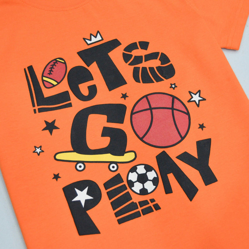 LETS GO PLAY Graphic T-Shirt