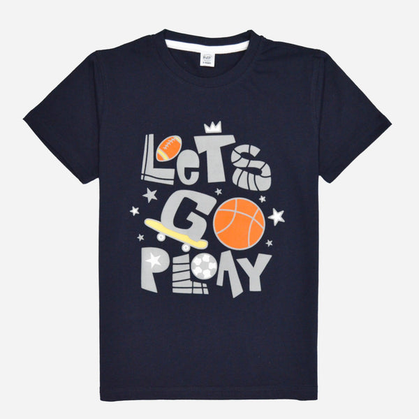 LETS GO PLAY Graphic T-Shirt