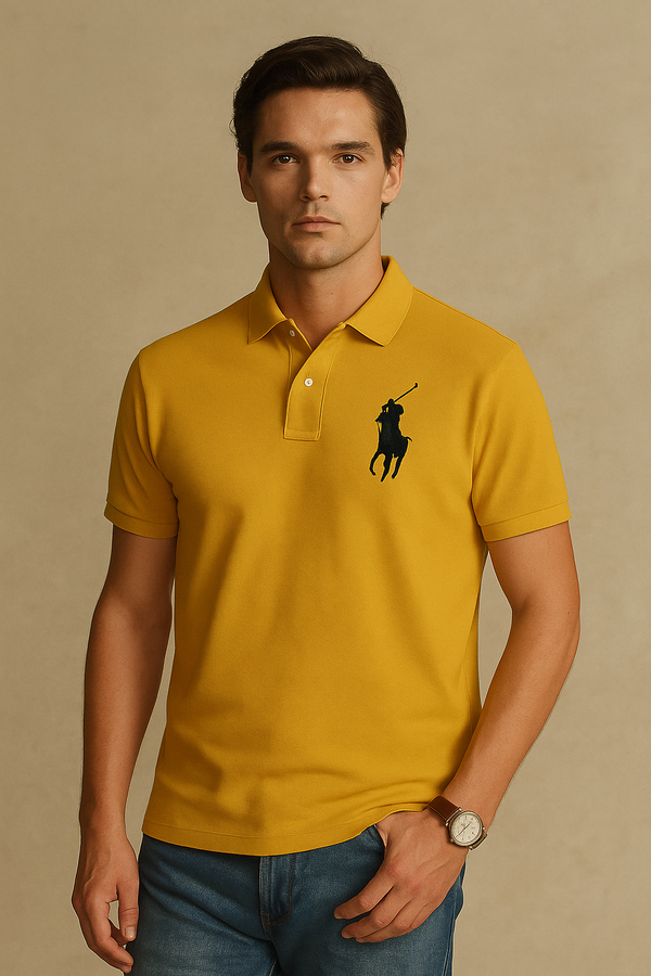 Giordano Polo Shirt-Yellow