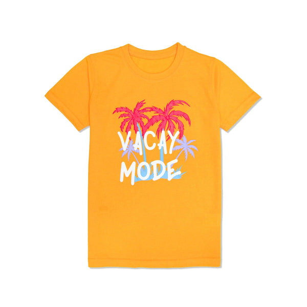 VACAY MODE T-SHIRT ORANGE